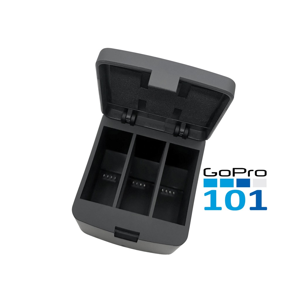 Dock sạc Go 9 3 pin OEM có nắp đậy - GoPro101 - inoxnamkim