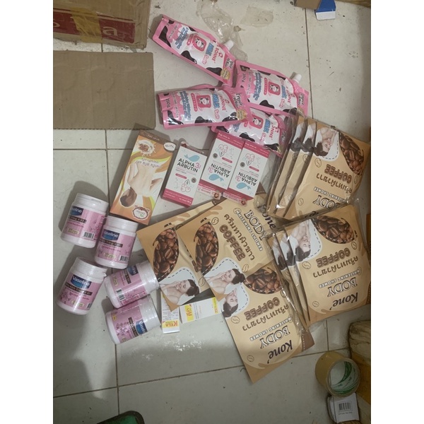 Tắm trắng kone cafe ,trà xanh