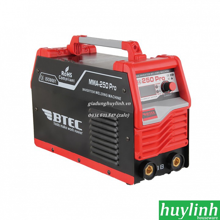 Freeship Freeship Máy hàn điện tử Inverter Btec MMA-250 PRO