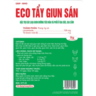 Tay giun sán cho lợn, bê, nghé, dê, gà, vịt, chim, chó, mèo...bột hòa nước hoặc trộn thức ăn )