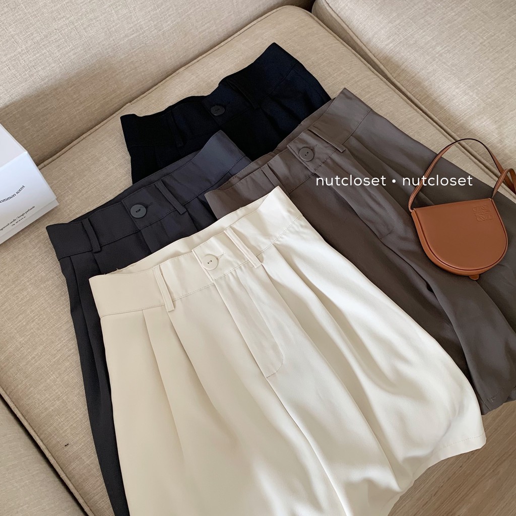 Quần short lửng cài cúc _ Q0072