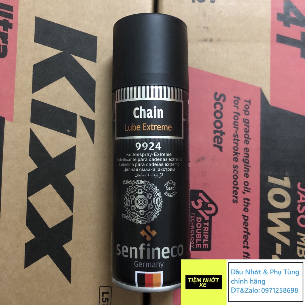 Dưỡng sên 2 bánh - Senfineco 9924 Chain Lub Extreme Ceramic