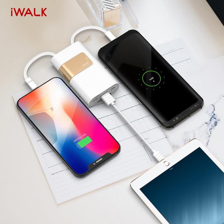 Sạc dự phòng iWALK Secretary PD Lithium ion 10000mAh/3.6V 36Wh - SBS100C