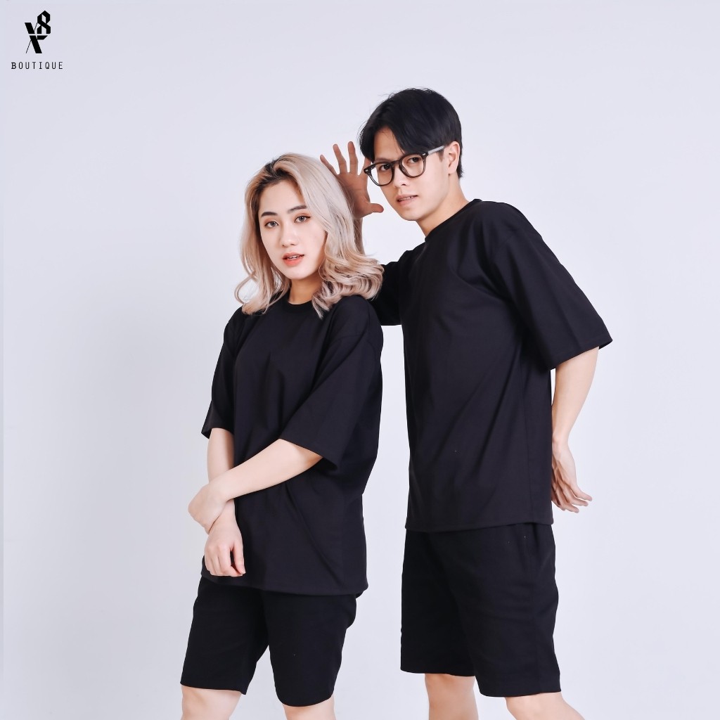 Áo Thun Unisex Tay Lỡ X8 990 Áo Phông Nam Nữ Form Rộng Cotton Thấm Hút Mồ Hôi