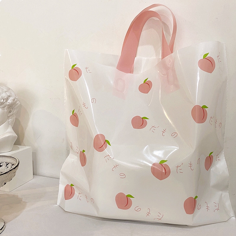 Túi xách tote nhựa in họa tiết hoạt hình dễ thương dành cho nữ
