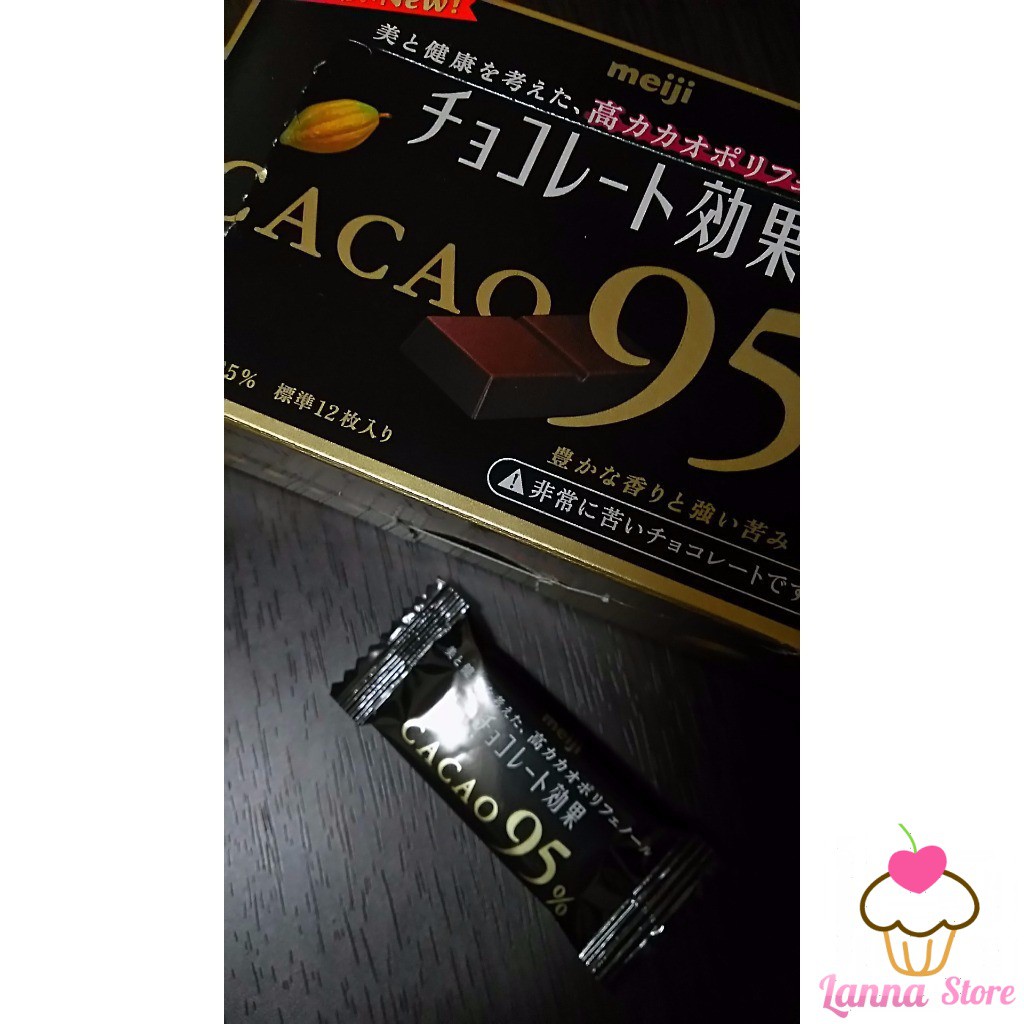 Chocolate đắng Meiji 95% Cacao - Nhật Bản