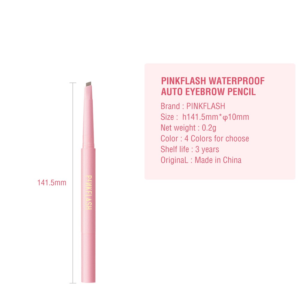 [Hàng mới về] Bút Chì Kẻ Lông Mày Màu Đen / Nâu Tự Nhiên Lâu Trôi Kháng Nước | BigBuy360 - bigbuy360.vn