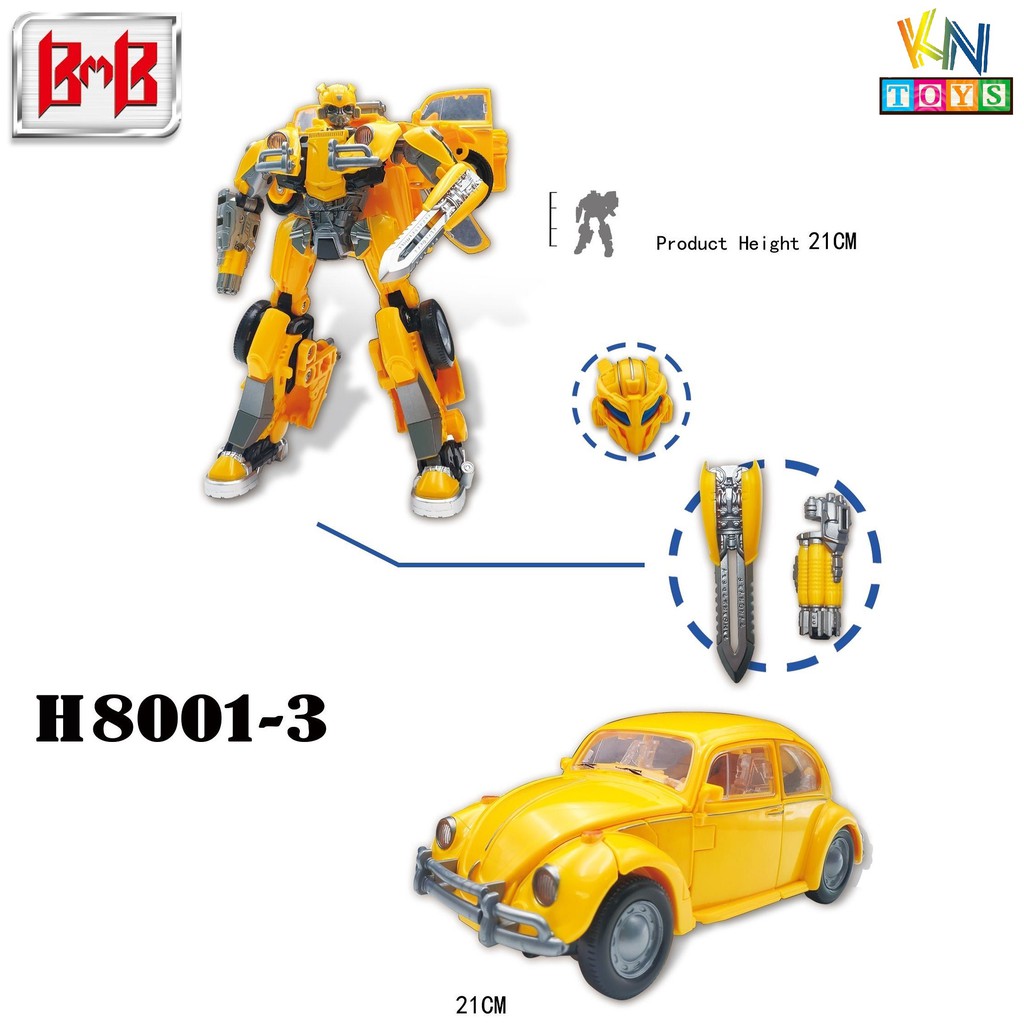 Đồ chơi xe biến hình Robot Deformation BMB H8001 – Mechanical Alliance (Phiên bản hợp kim)