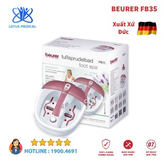 Bồn ngâm chân Massage chân hồng ngoại hương thơm BEURER FB35