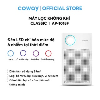 MÁY LỌC KHÔNG KHÍ COWAY CLASSIC AP-1018F