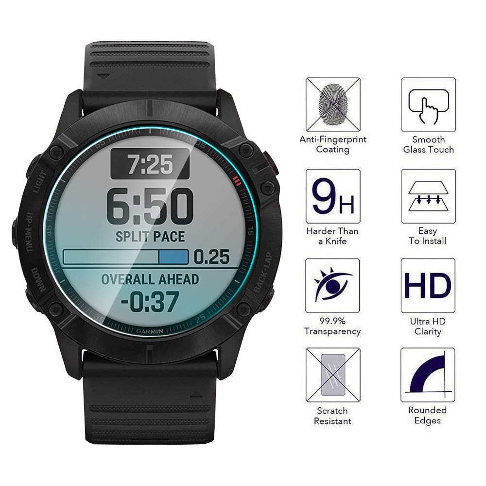 Kính Cường Lực Bảo Vệ Màn Hình Cho Garmin Fenix 6x