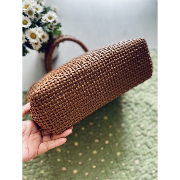 SALE - túi si da mộc đan siêu đẹp