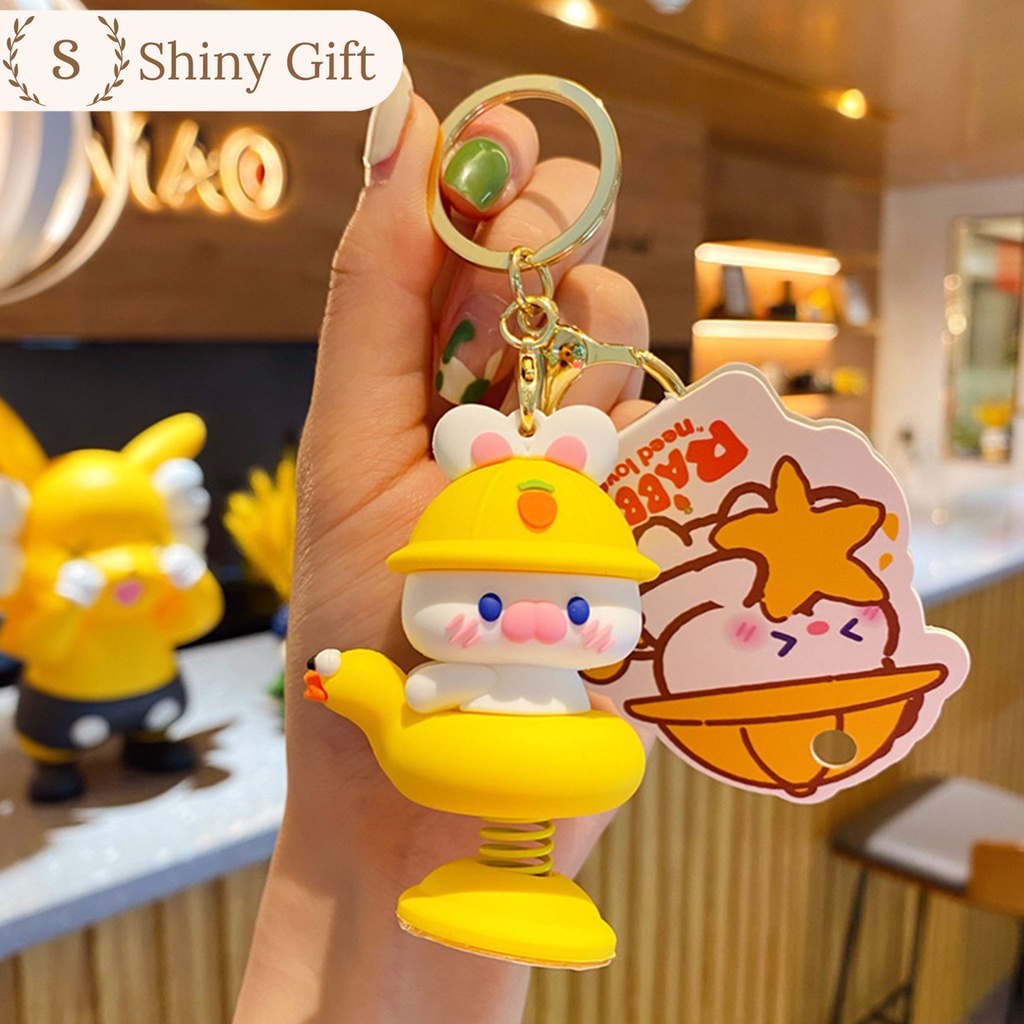 Móc khóa thỏ nhún LiLi