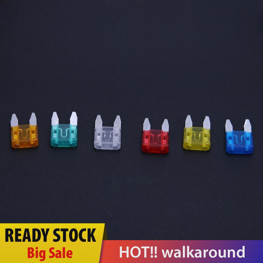 Bộ 60 Cầu Chì 5a 10a 15a 20a 25a 30a Cho Xe Hơi