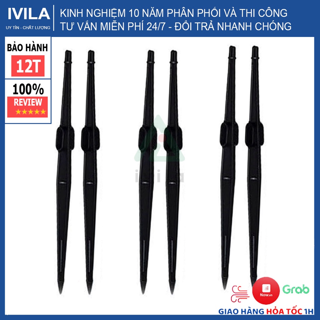 Cọc cắm gắn béc tưới 33cm/ 50cm - Giúp cố định béc tưới - Độ bền cao