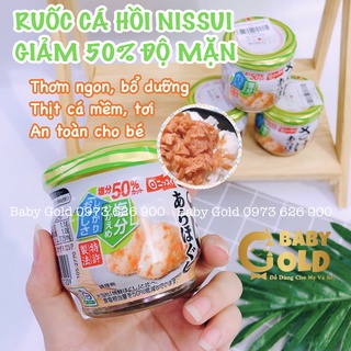 🐟🐟 ruốc cá hồi nissui giảm 50% độ mặn