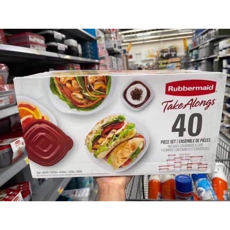 Rubbermaid 40 miếng (20 hộp) (bill walmart us)