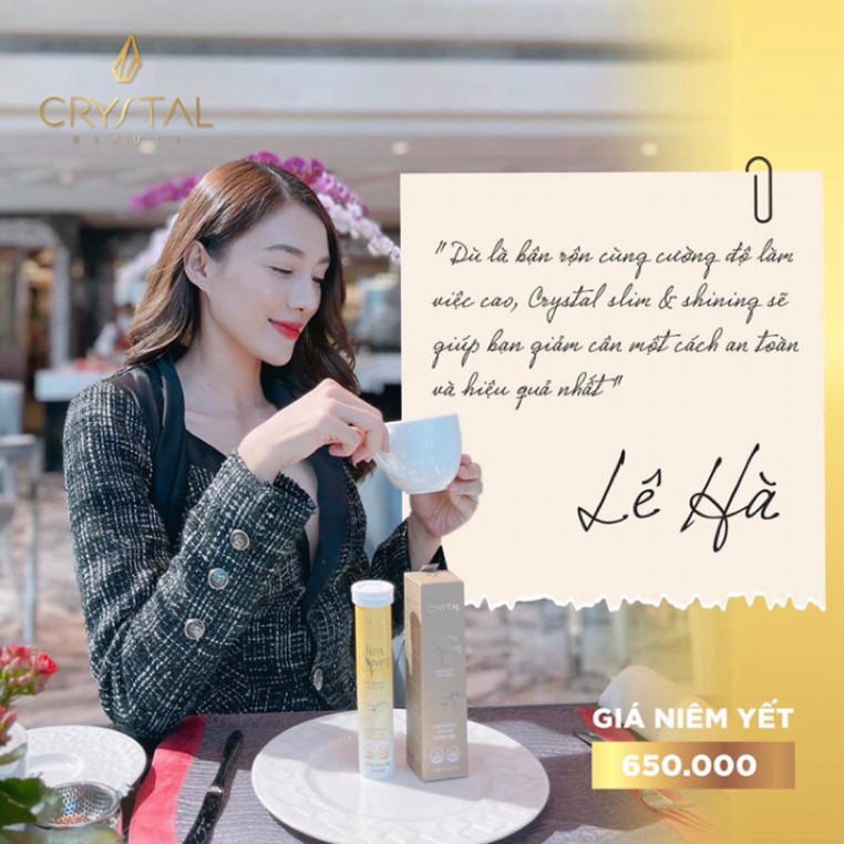 Viên Sủi Crystal trắng da-giảm cân dữ dáng-eo thon crystal không lo tác dụng phụ | BigBuy360 - bigbuy360.vn