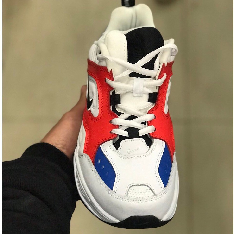 Giày Nike M2k Tekno Trắng Đỏ (fullbox + freeship) Cam kết chính hãng