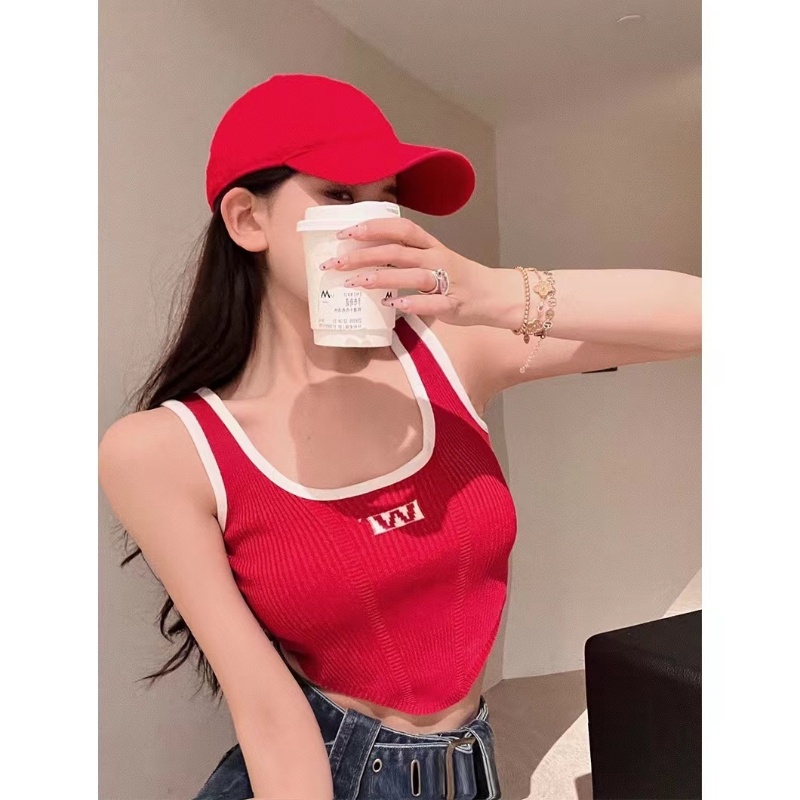 COZOK Áo Tank Top Sát Nách Thiết Kế Độc Đáo Thời Trang Quyến Rũ Cho