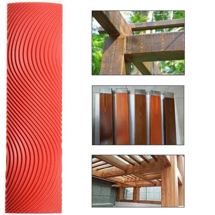 Lu lăn sơn giả gỗ - cọ tạo vân gỗ