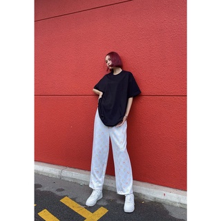 ( GIÁ ĐAX GIẢM ) THUN CỔ TRÒN BLANK TEE - ĐEN