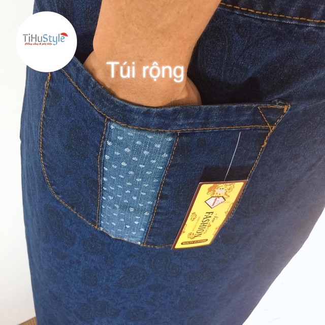 Váy chống nắng Jean 3 NÚT CÀI không đụng hàng DÀY VÔ ĐỊCH | BigBuy360 - bigbuy360.vn