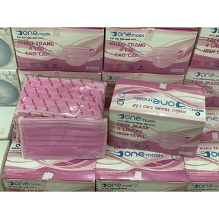 Khẩu Trang Y Tế 4 lớp ( Hộp 50 cái)