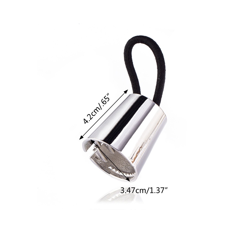 Dây Cột Tóc Co Giãn Nhiều Màu Sắc Lấp Lánh Phong Cách Punk Cho Nữ