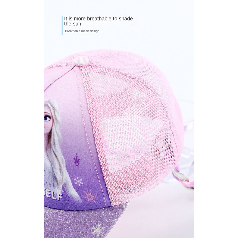 ♛Nón Chống Nắng Họa Tiết Disney Thời Trang Mùa Hè Cho Bé Gái