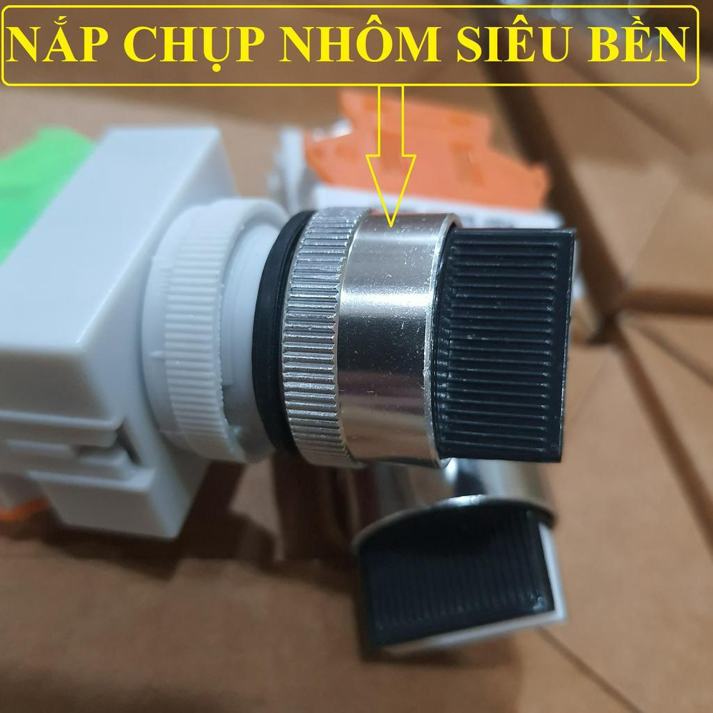 Công tắc 3 vị trí LAY37 LOẠI 1 NHÔM Aluminum chất lượng cao phi 22mm
