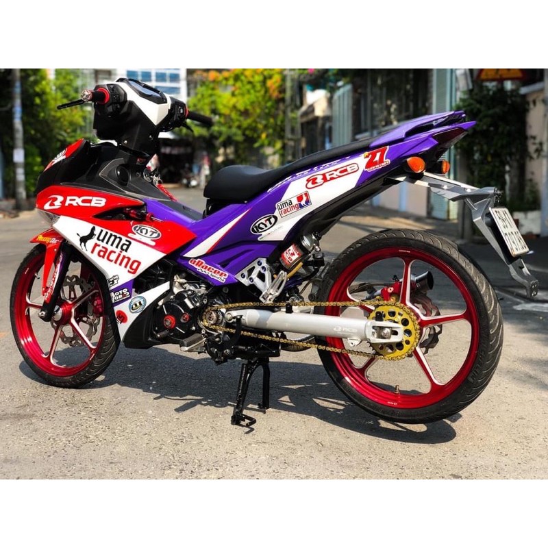 Gấp nhôm RCB exciter150 winner sonic150 wave funeo sirius chính hãng RACING BOY_dochoixemay