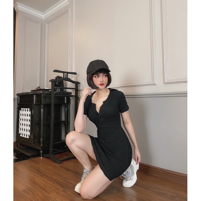 VÁY ÔM BODY ĐŨI XỐP DÁNG NGẮN HÓT HIT KÈM ẢNH THẬT CHỦ SHOP MẶC | BigBuy360 - bigbuy360.vn