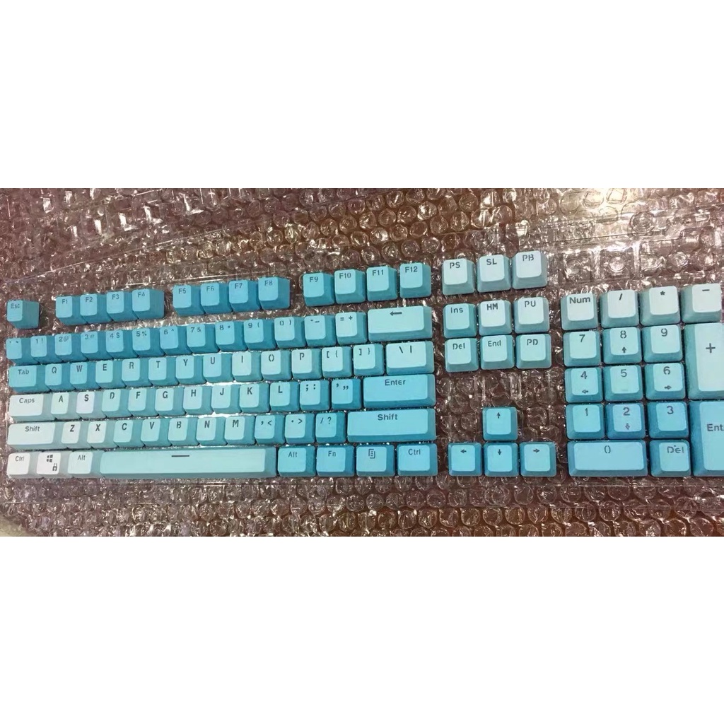 Keycap bàn phím màu ombre siêu chất Dry Martini OEM cao độ PBT 104 phím