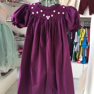 Đầm smock cao cấp
