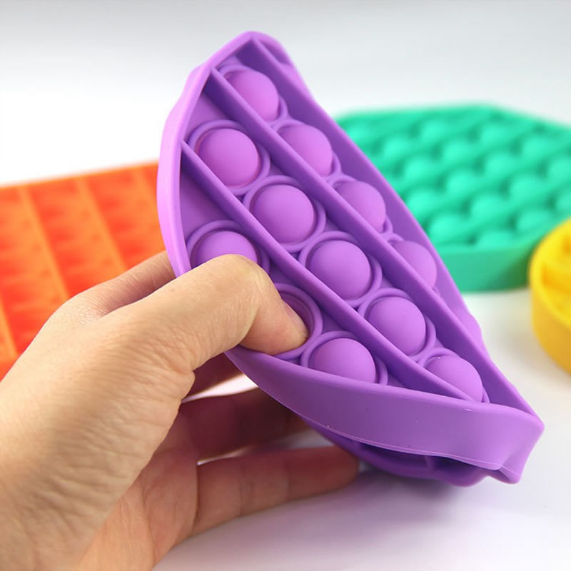 ✌Push Pop It Bubble Sensory Fidget Toys Đồ chơi tự kỷ Cần Squishy Giảm căng thẳng dành cho người lớn trẻ em Chống trầm