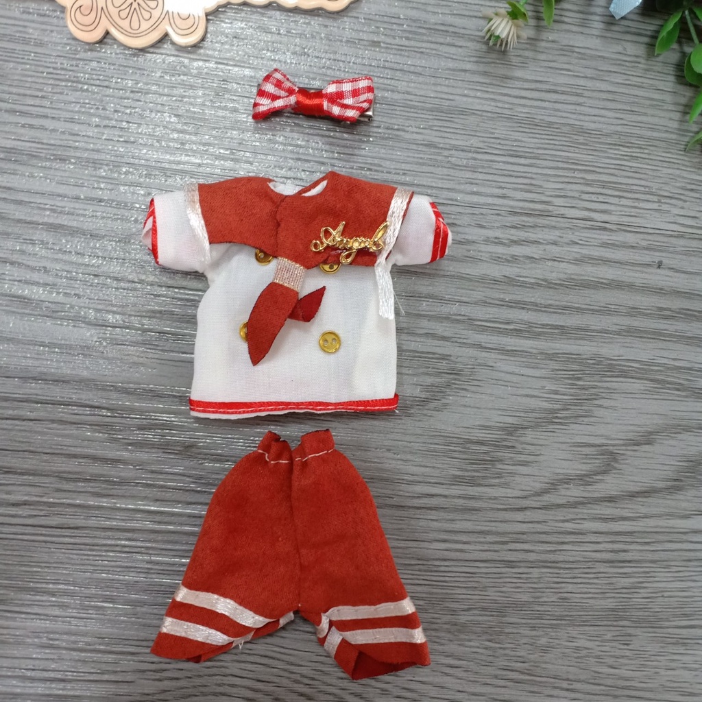 Quần áo và Váy học sinh cho búp bê baboliy 16cm Aniemedolls 638 NCT 7 Mẫu khác nhau