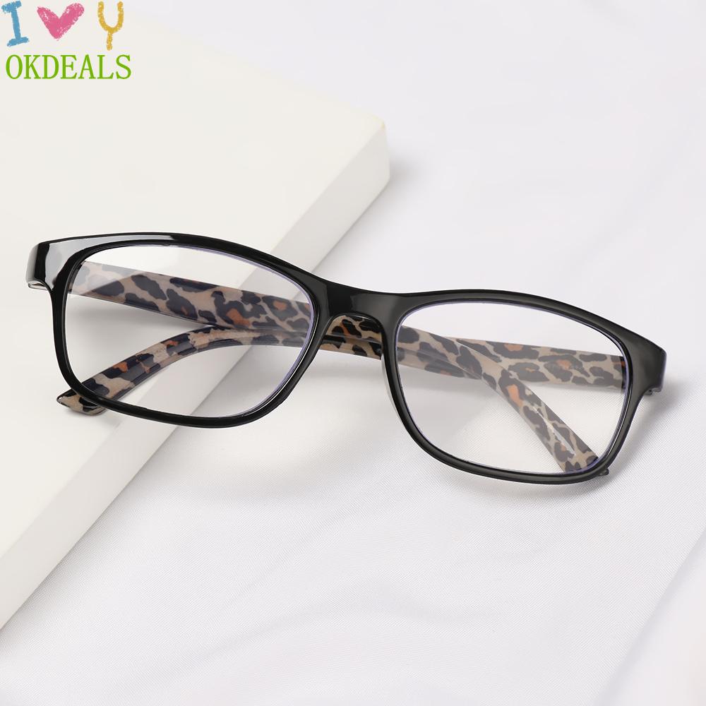 💎OKDEALS💎 Unisex Reading Glasses High-definition PC Frames Presbyopic Glasses Portable Vision Care Ultralight +1.00~+4.00 Eyeglasses