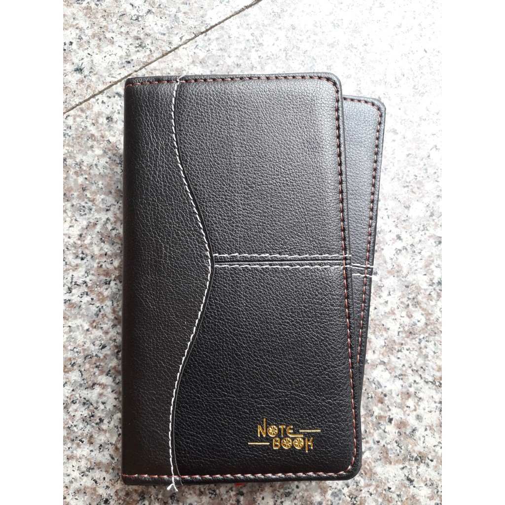 Sổ cầm tay bìa da MC485 KT 10.5 x 18cm