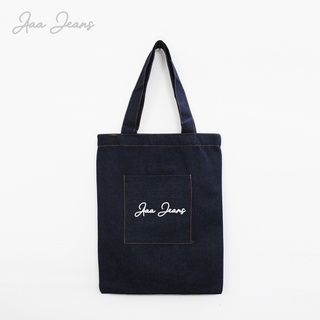 Túi Tote Jean Aaa Jeans Vải Raw Denim Đa Năng