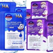 Mặt nạ Ha cấp ẩm dưỡng da làm trắng maycreat mask nội địa trung chính hãng cao cấp 2 lớp CS24