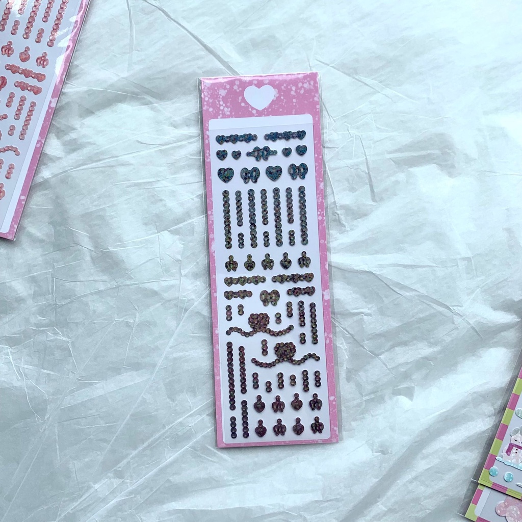 Miếng Dán Trang Trí Sổ Tay Hình Thỏ Dễ Thương diy