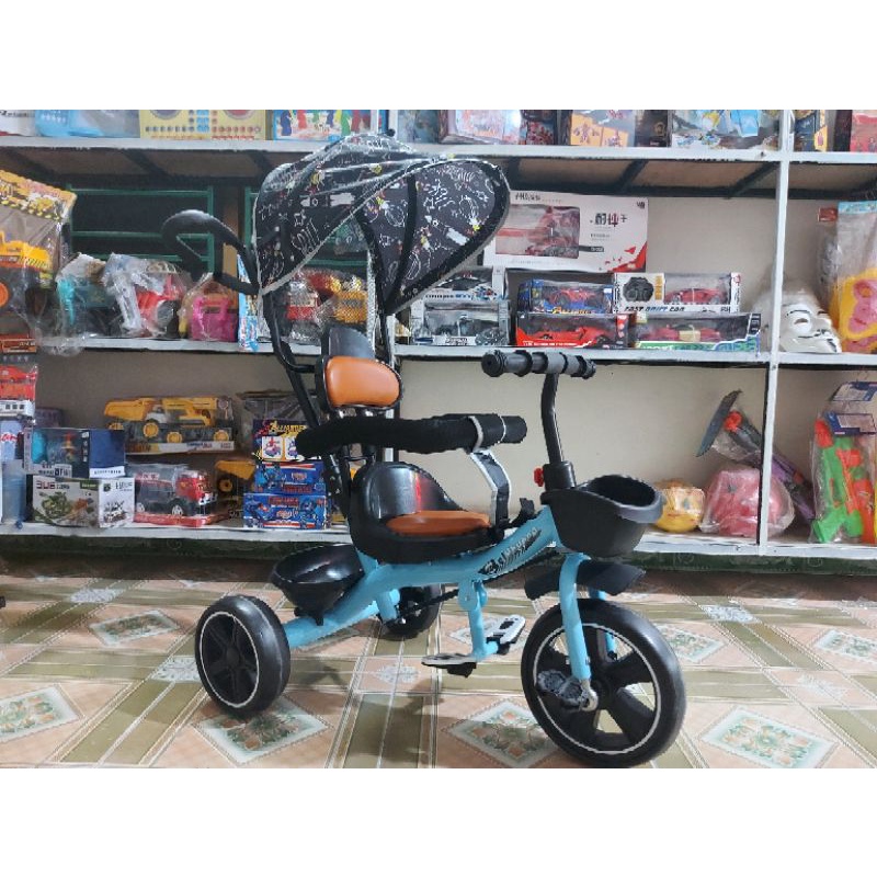 Xe 3 bánh đẩy trẻ em có mái che dòng SYD - 310 Cao Cấp