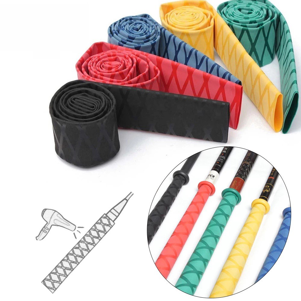 Vỏ Bọc Bảo Vệ Tay Cầm Cần Câu Cá / Cầu Lông Cách Nhiệt Chống Trượt 5 Màu 1m3 15 / 18 / 20 / 22 / 25 / 28 / 30 / 35mm