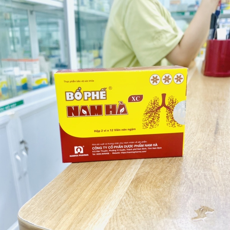 Viên Ngậm Ho Bổ Phế Nam Hà Tiêu Đờm Bổ Phổi Sát Trùng Họng