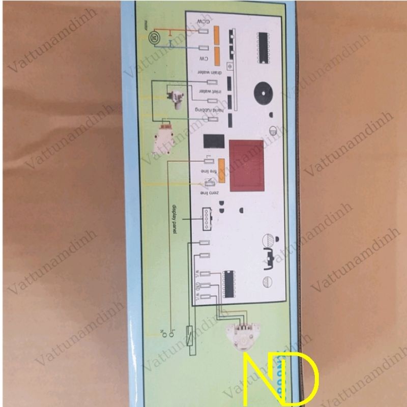 Mạch máy giặt đa năng  có dây dùng chung cho các máy lồng đứng cửa trên từ 7kg tới 15kg