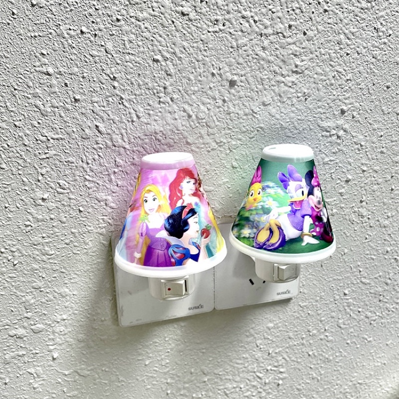 Disney xuất dư!!! Đèn ngủ Led cho bé có công tắc bật, đèn ngủ led hoạt hình cho bé