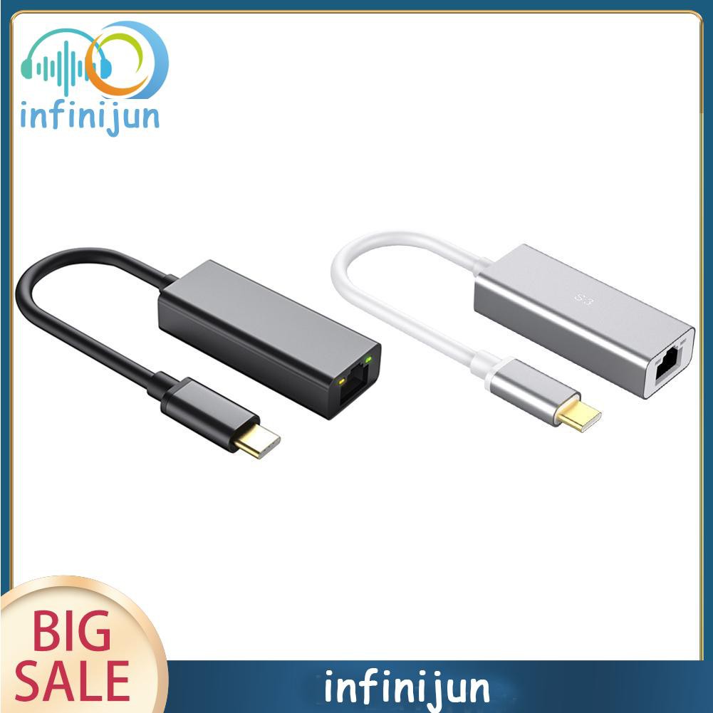 Đầu nối mạng LAN chuyển đổi S3-8052-C Type-C sang Rj45 10/100mbps Uk