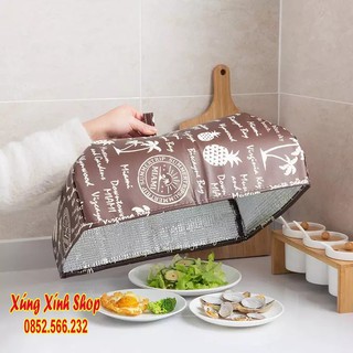 Lồng bàn gấp gọn giữ nhiệt