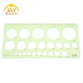 Thước Vẽ Hình Chữ Nhật Bằng Nhựa Tiện Dụng Cho Học Sinh